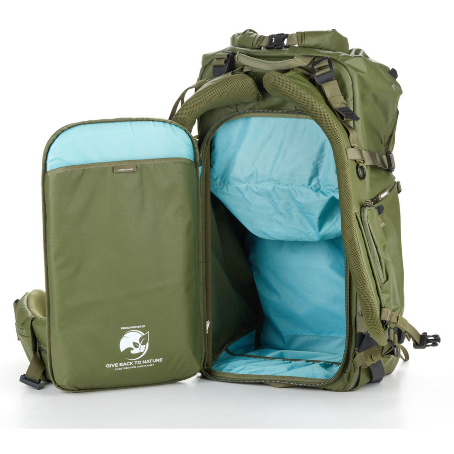 Shimonda Action X70 HD Rucksack Armee Grün