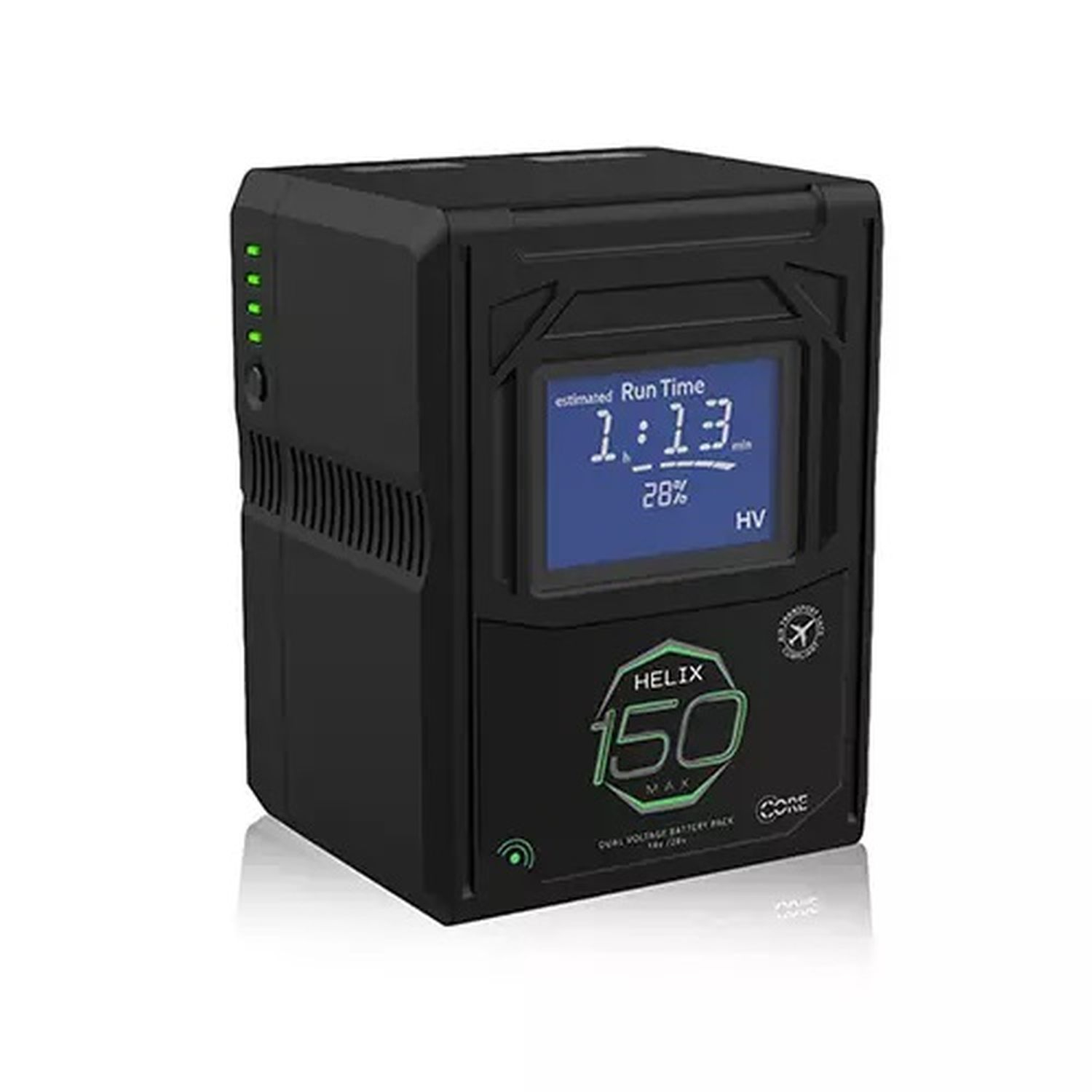 Core SWX HLX-150MXS Helix Max 150 V-Mount Lithium-Ionen-Akku mit doppelter Spannung