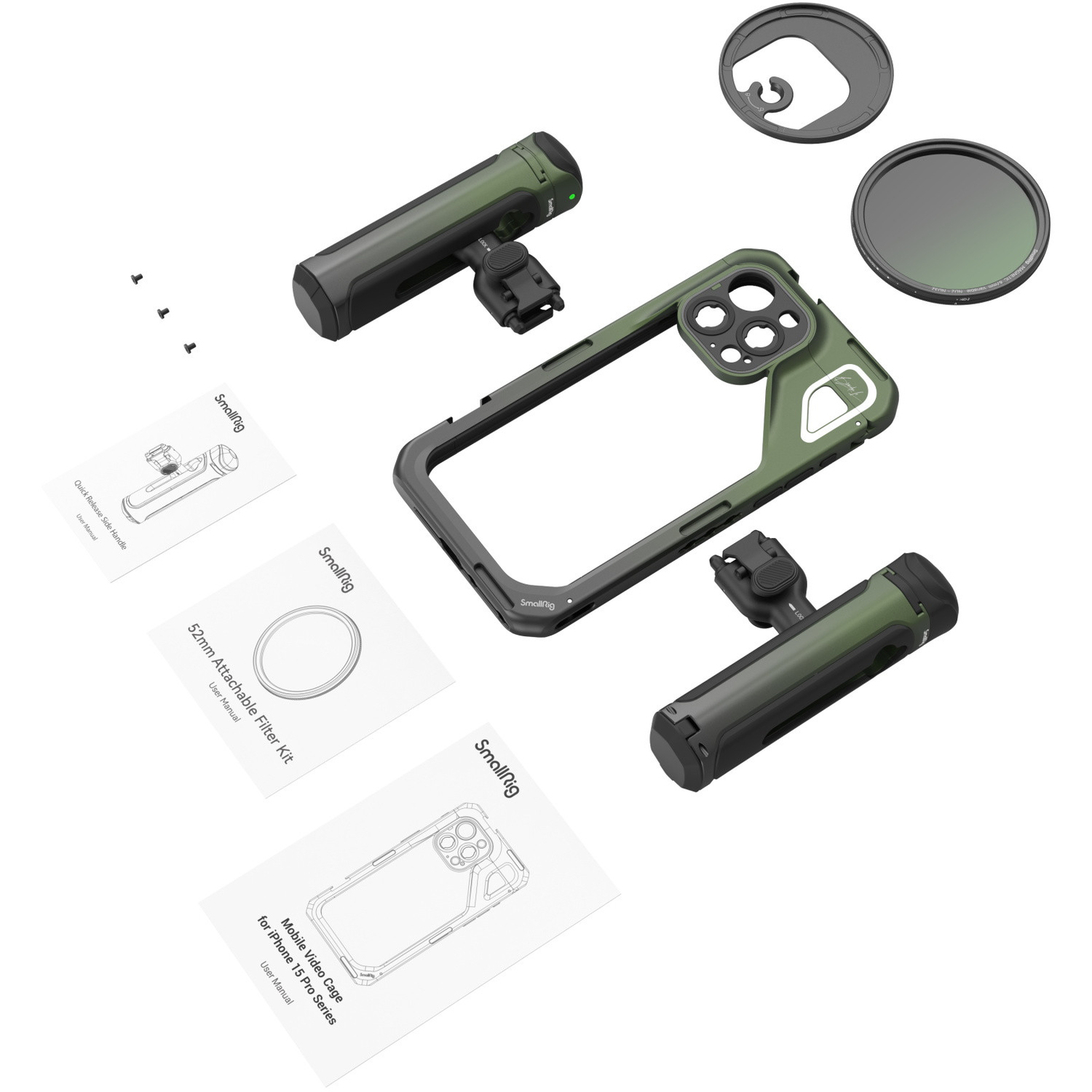 SmallRig x Brandon Li Mobile Video Kit für iPhone 15 Pro Max