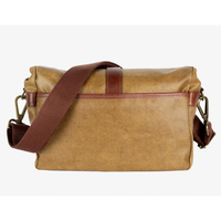 Bronkey Paris Camera Bag Waxed Canvas Olive Green