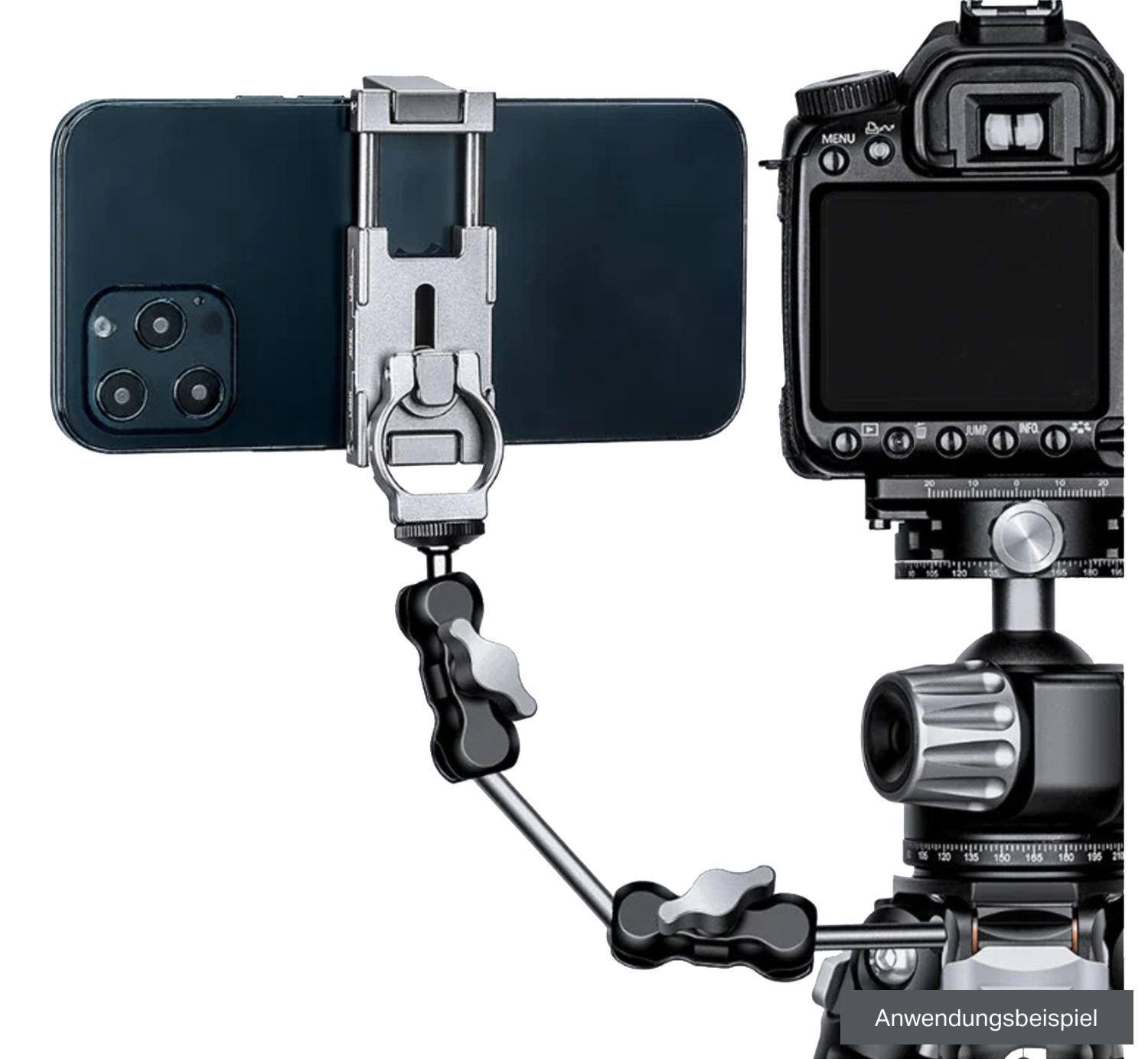 Leofoto Smartphonehalterung PC-60 schwarz