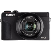 Canon PowerShot G7 X Mark III mit Zusatzakku NB-13L schwarz