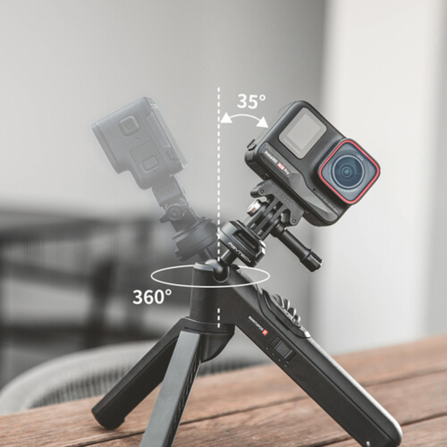PGYTECH CapLock MantisPod Power Grip (Insta360 Edition)