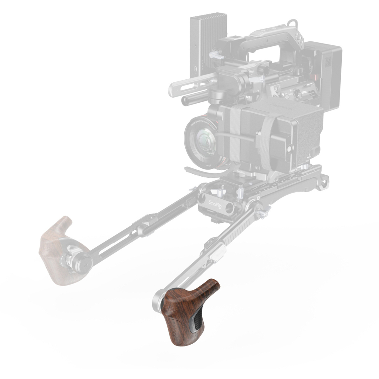 SmallRig Holzgriff mit ARRI-Rosette 5162 für linke Seite