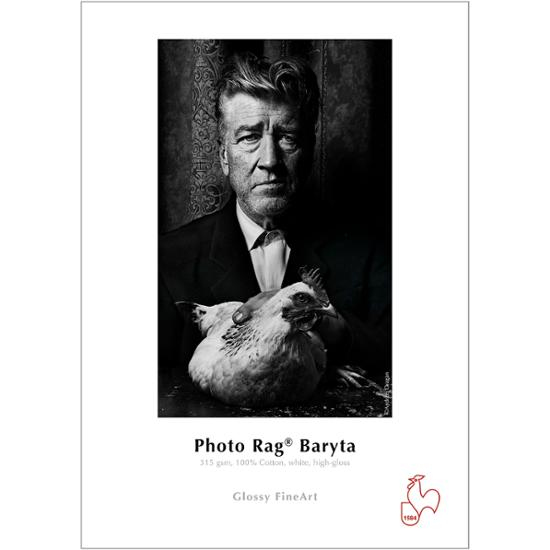 Hahnemühle Photo Rag® Baryta 315g/m² 10x15, 30 Blatt in Metallbox