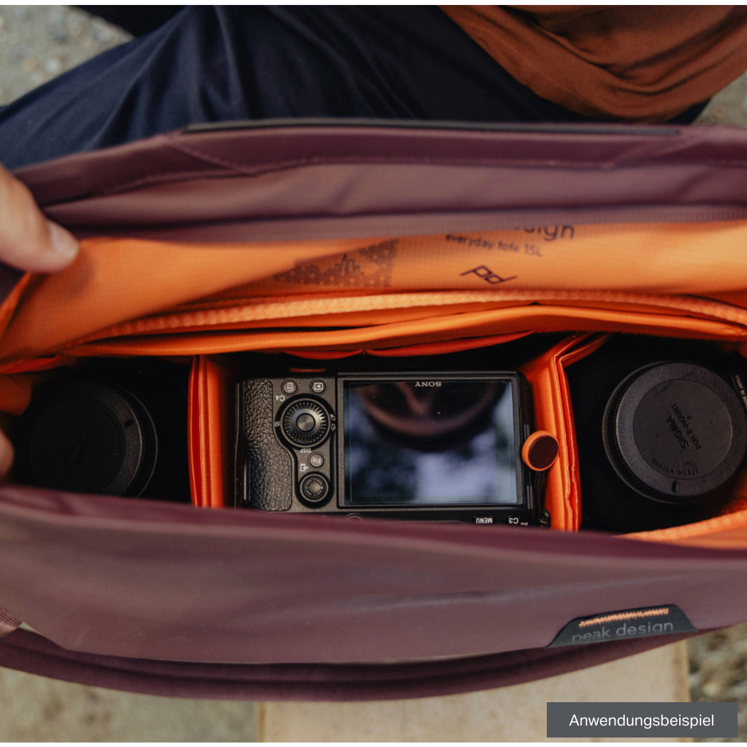 Peak Design Umhängetasche Everyday Tote 15L Eclipse