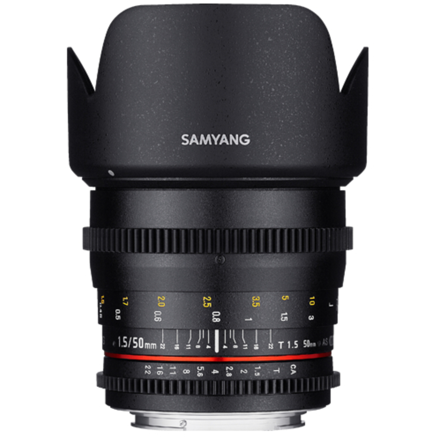 Samyang 50mm T1.5 VDSLR AS UMC Canon EF-M-Mount