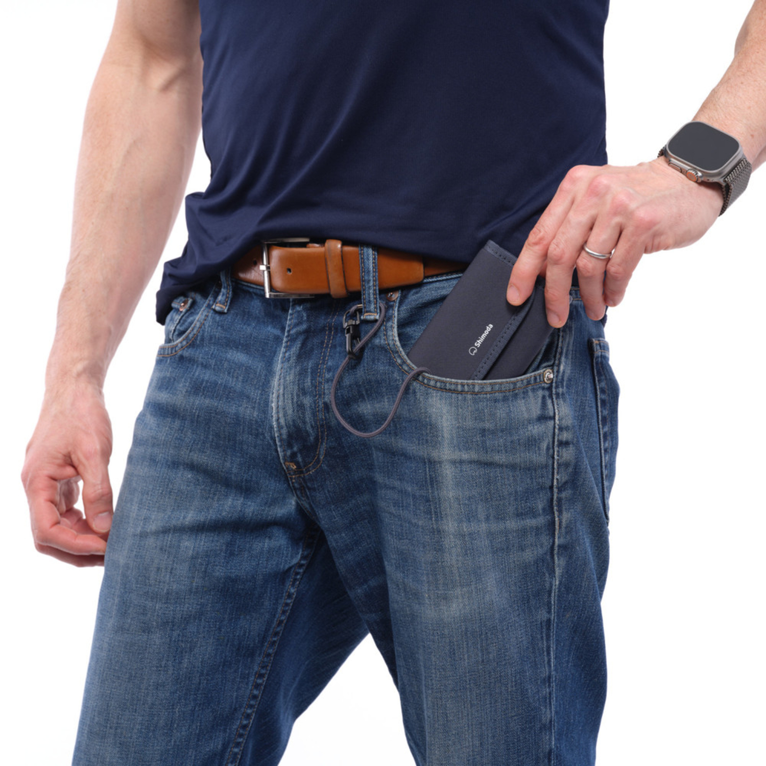 Shimoda Speicherkartenetui 520-508 blau für SD-Karten