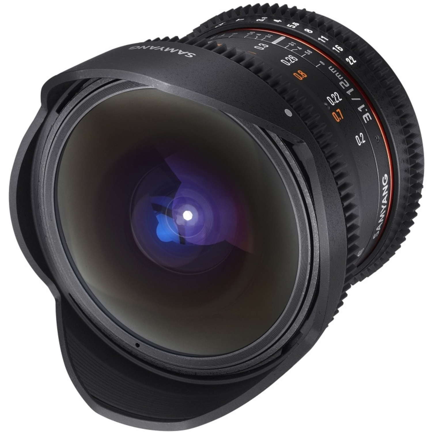 Samyang 12mm T3.1 VDSLR ED AS NCS Fisheye FT