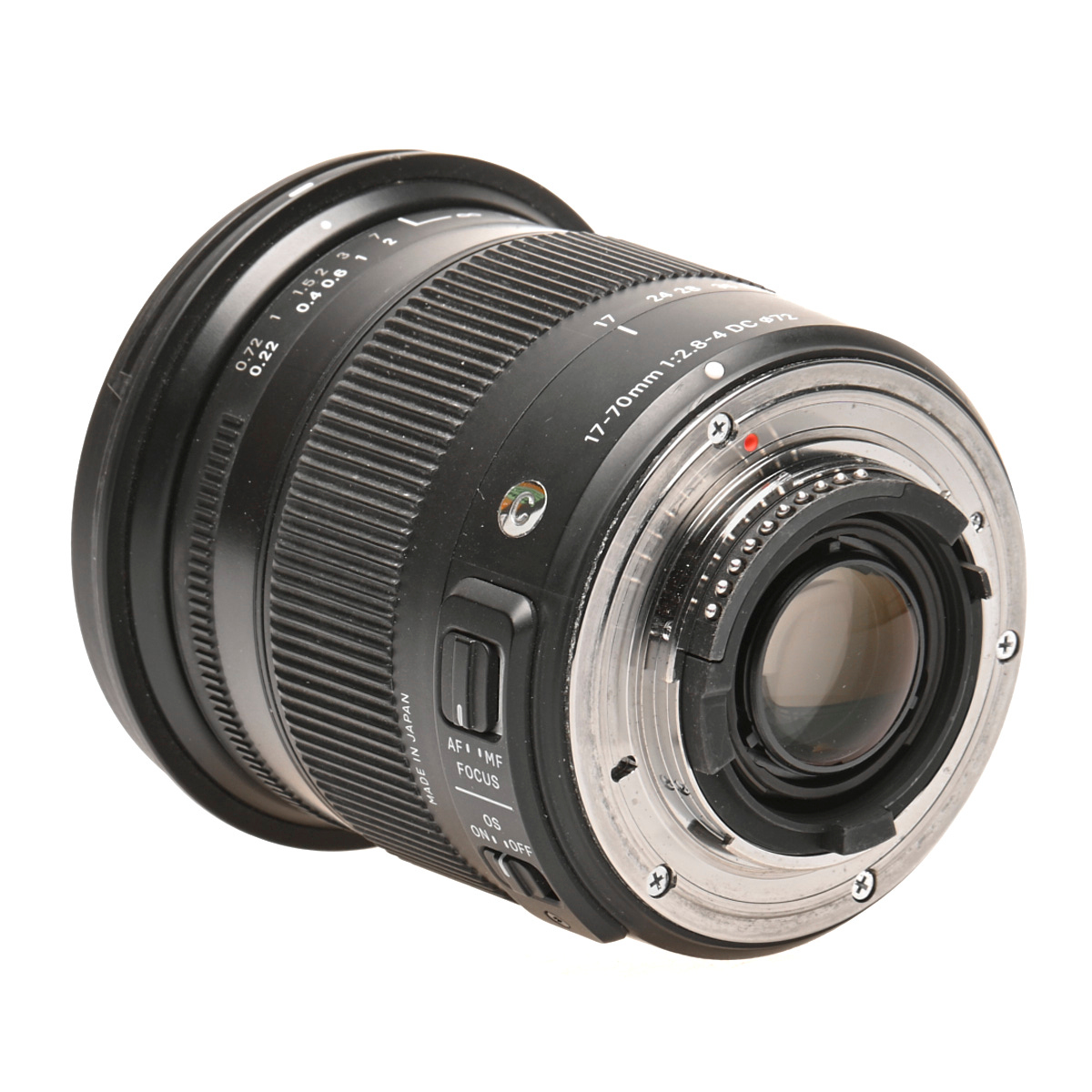 Sigma 17-70mm/2,8-4,0 DC Makro OS HSM Nikon gebraucht