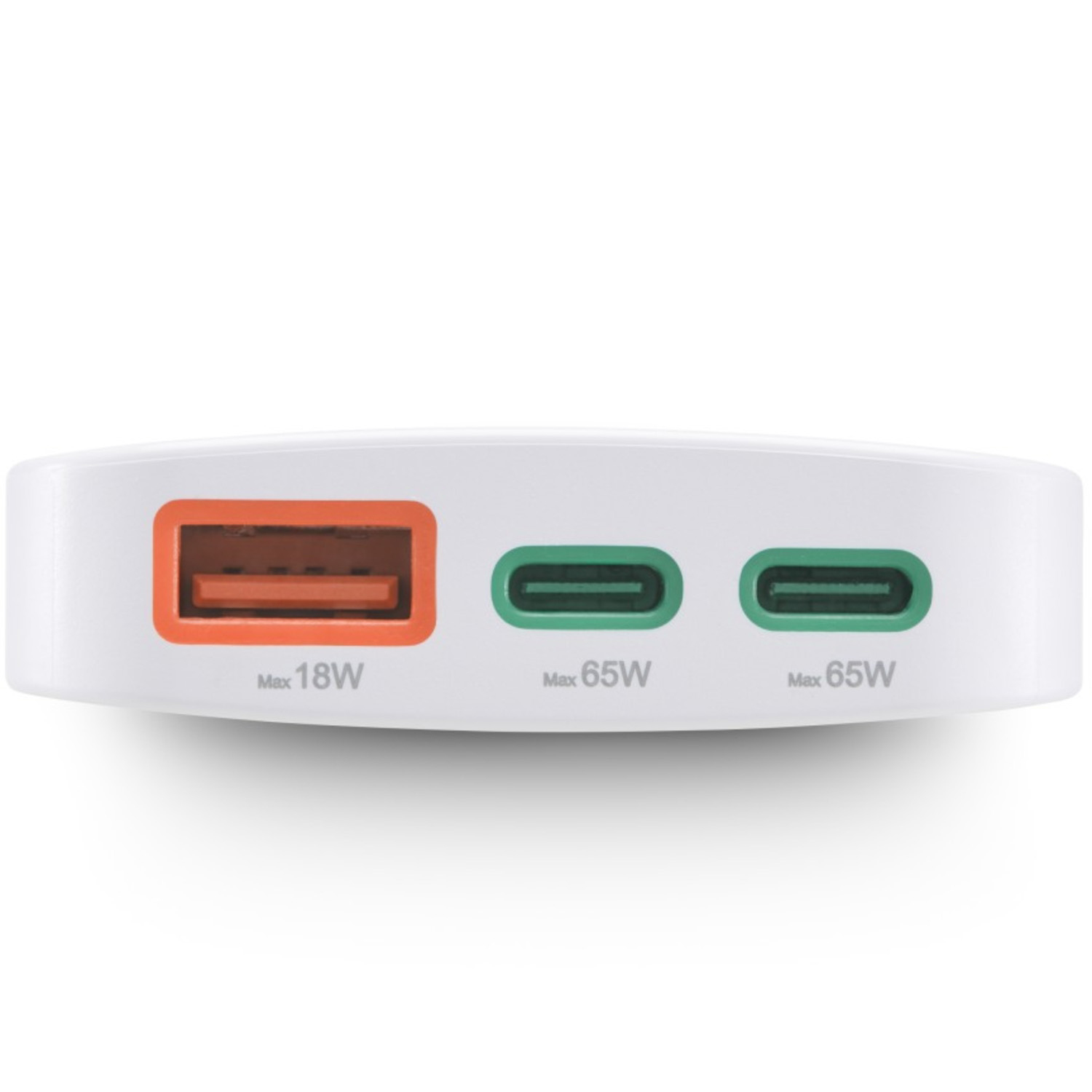 Hama Flaches Schnellladegerät 2x USB-C und 1x USB-A 65W weiß