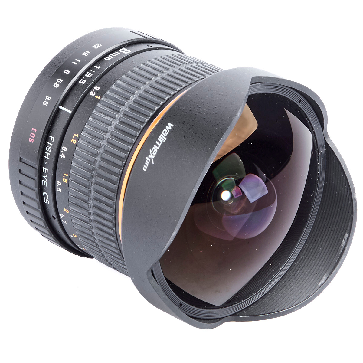 Walimex Pro 8 mm/3,5 Fisheye f. Canon gebraucht