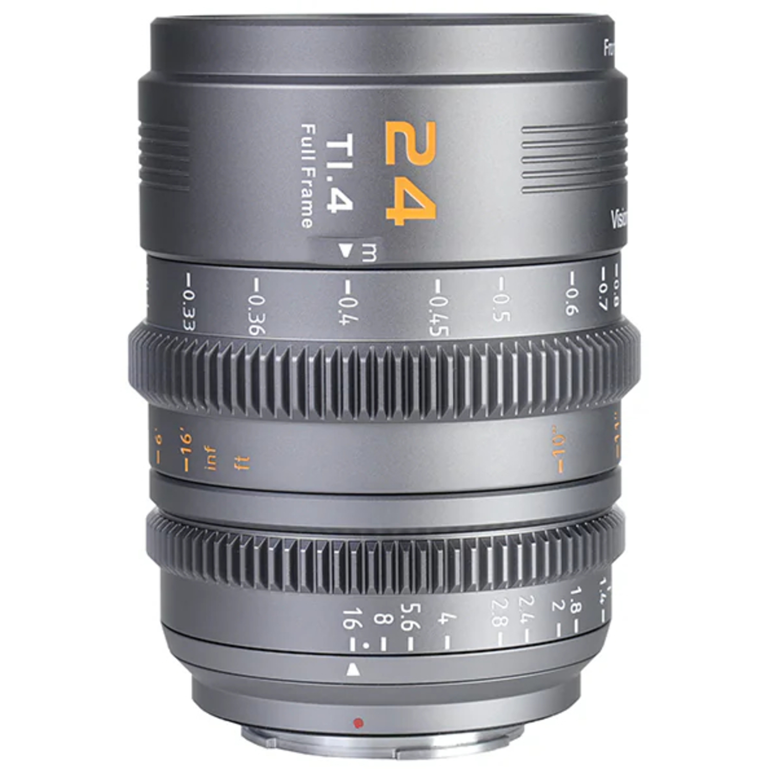 Sirui Vision Prime 24mm T1.4 für L-, Sony E-, Canon RF- und Nikon Z-Mount grau