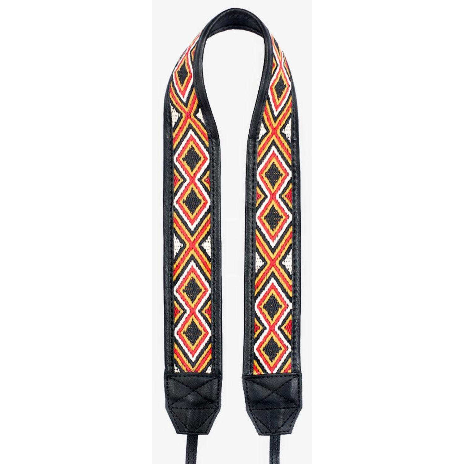 Bronkey Kameragurt Jaipur #109 Textil und Leder