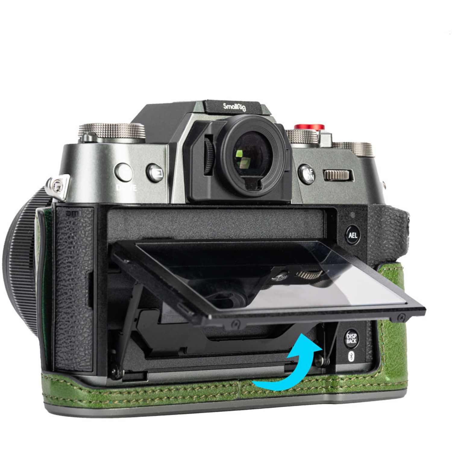 SmallRig Leather Half Case Kit 4711 grün für Fujifilm X-T50