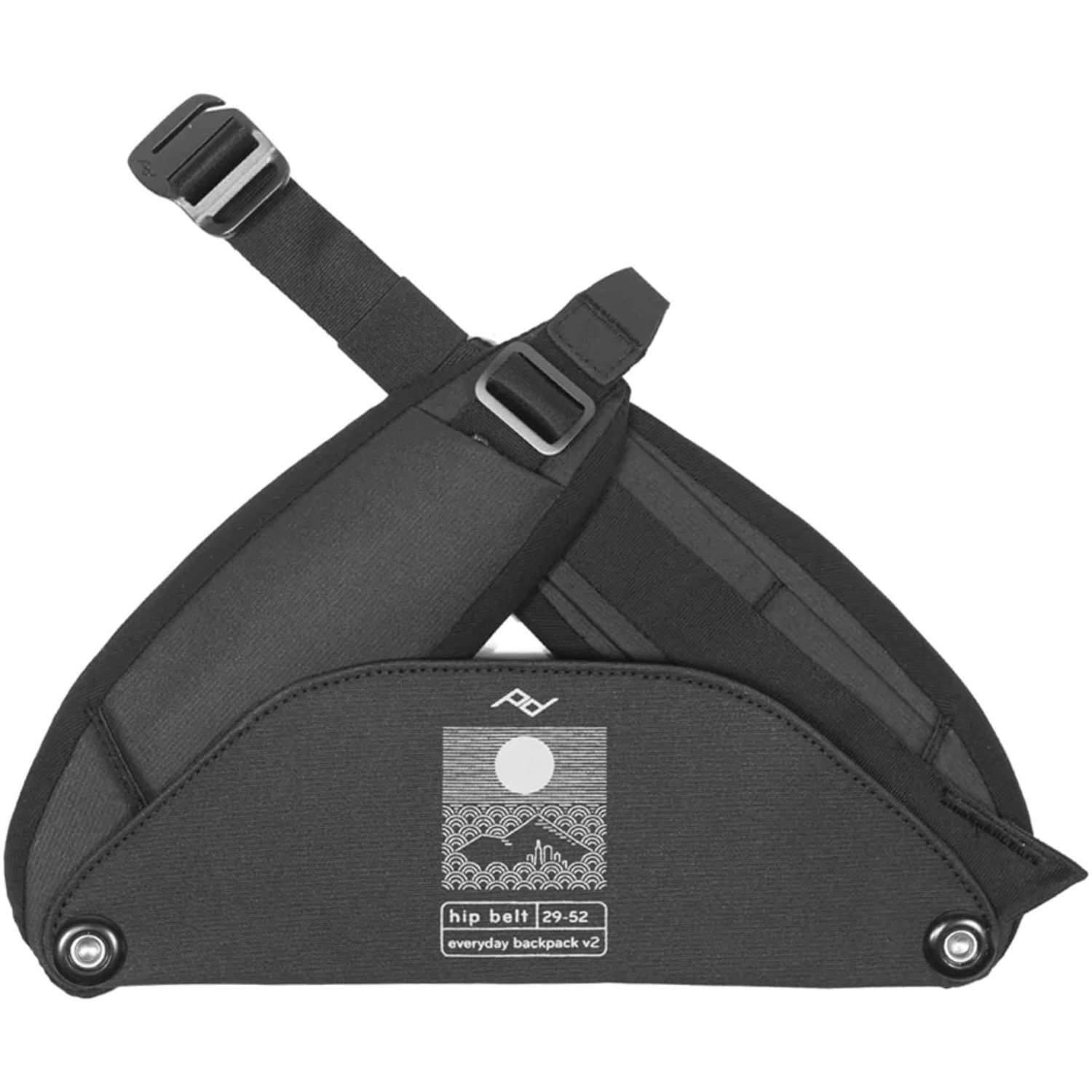 Peak Design Hüftgurt Everyday Medium Black für Everyday Rucksäcke