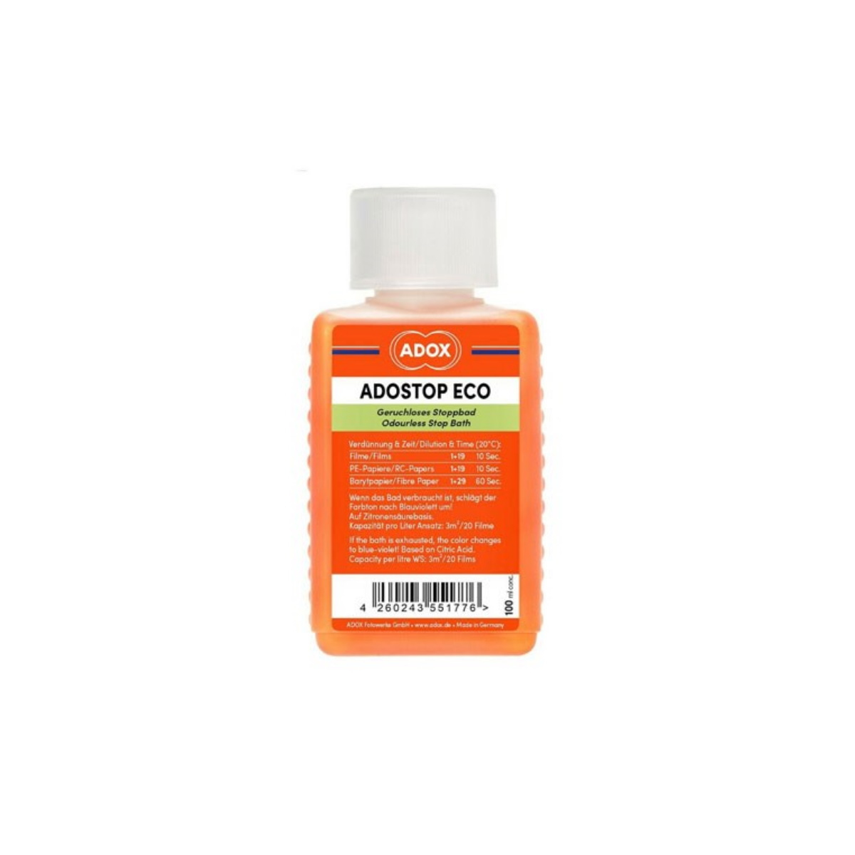 Adox ADOSTOP ECO Geruchloses Stoppbad