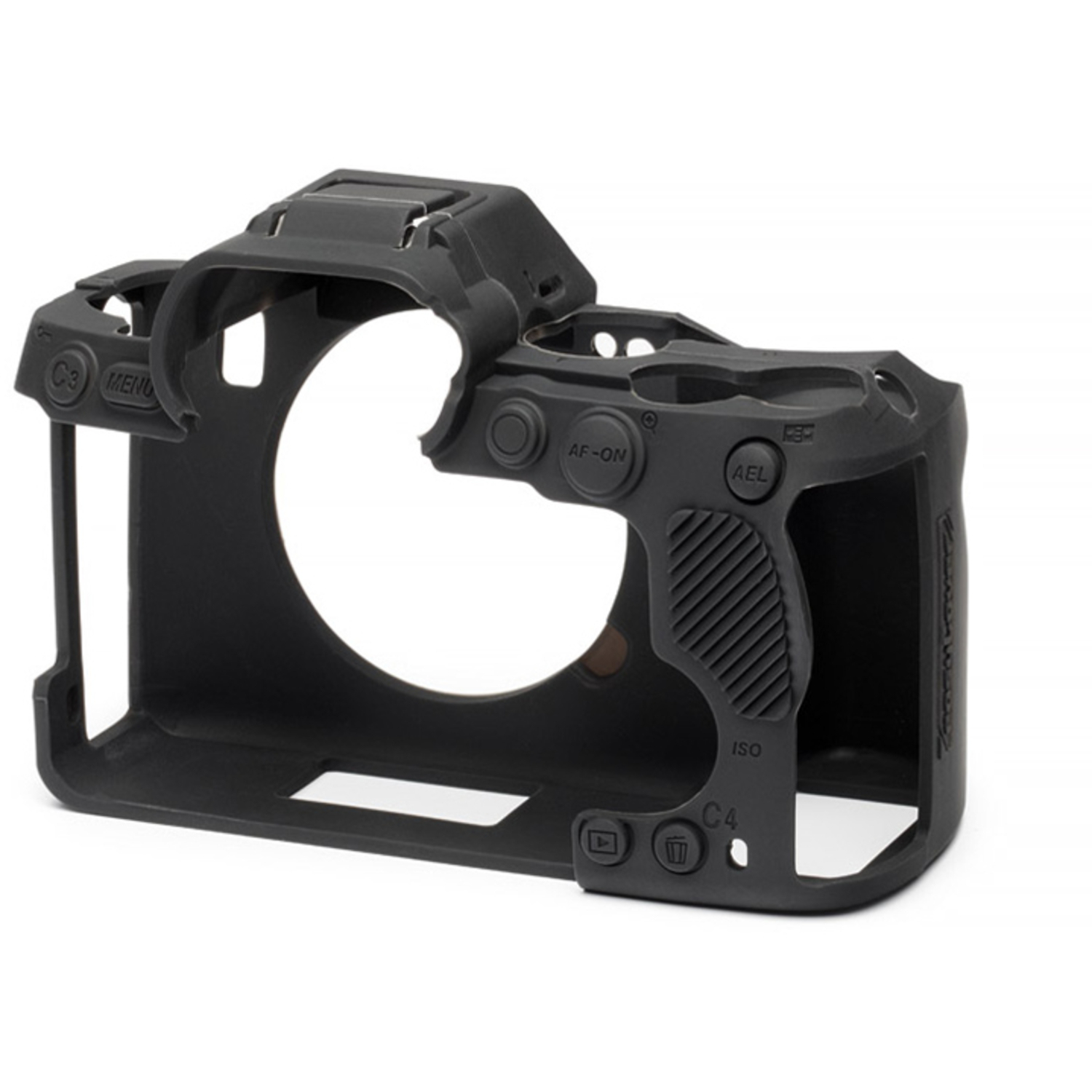 easyCover Silikon-Schutzhülle für Sony A9 III Schwarz