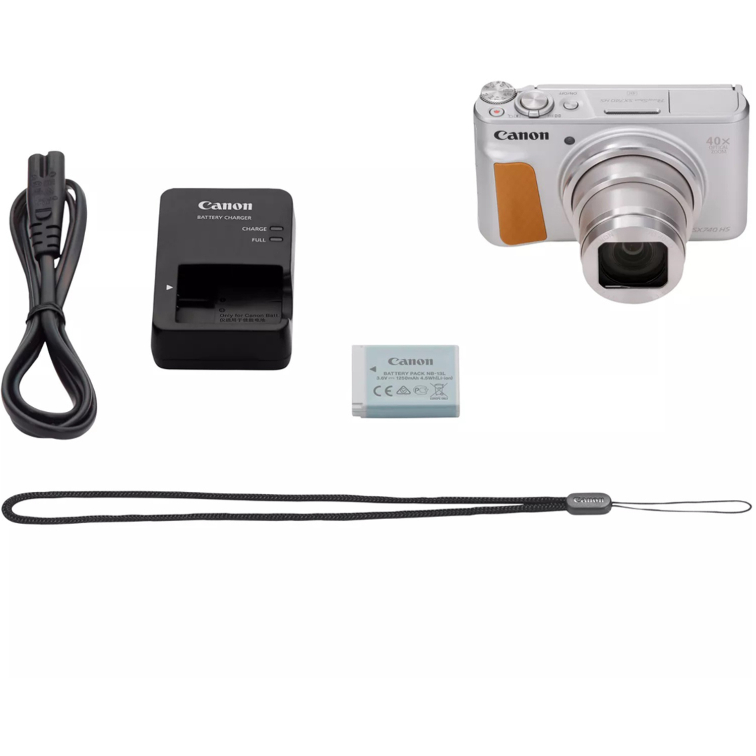 Canon PowerShot SX740 HS Lite Edition silber