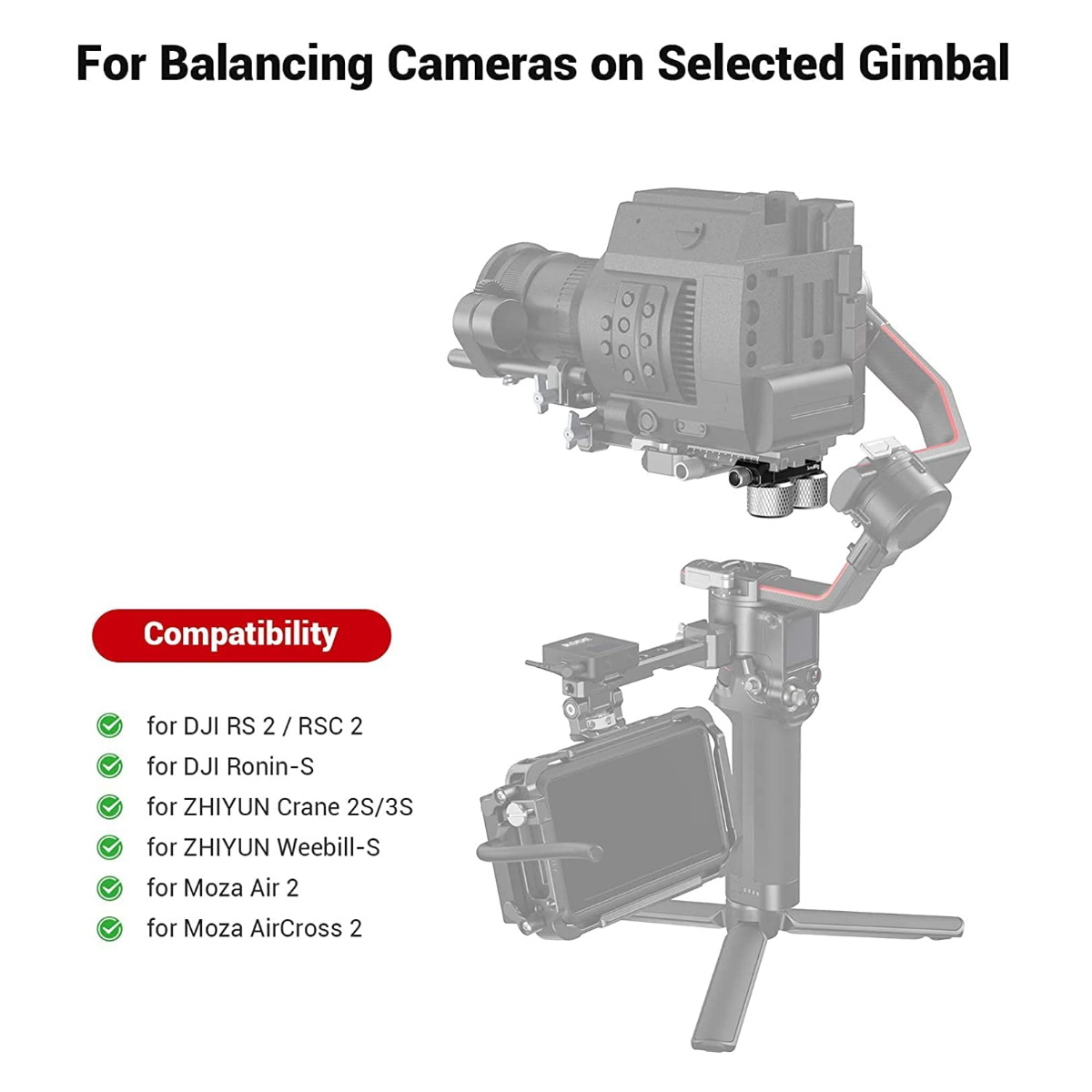 SmallRig 3125 Gegengewicht Kit