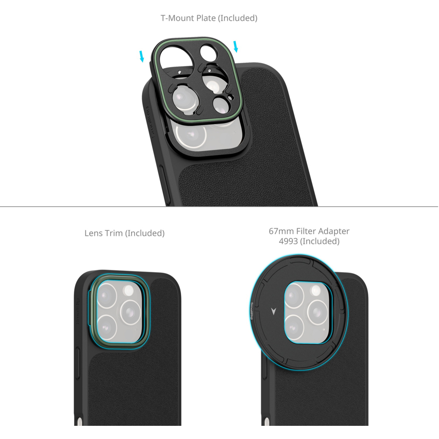 SmallRig x Brandon Li Mobile Video Kit 5002 für iPhone 16 Pro und iPhone 16 Pro Max