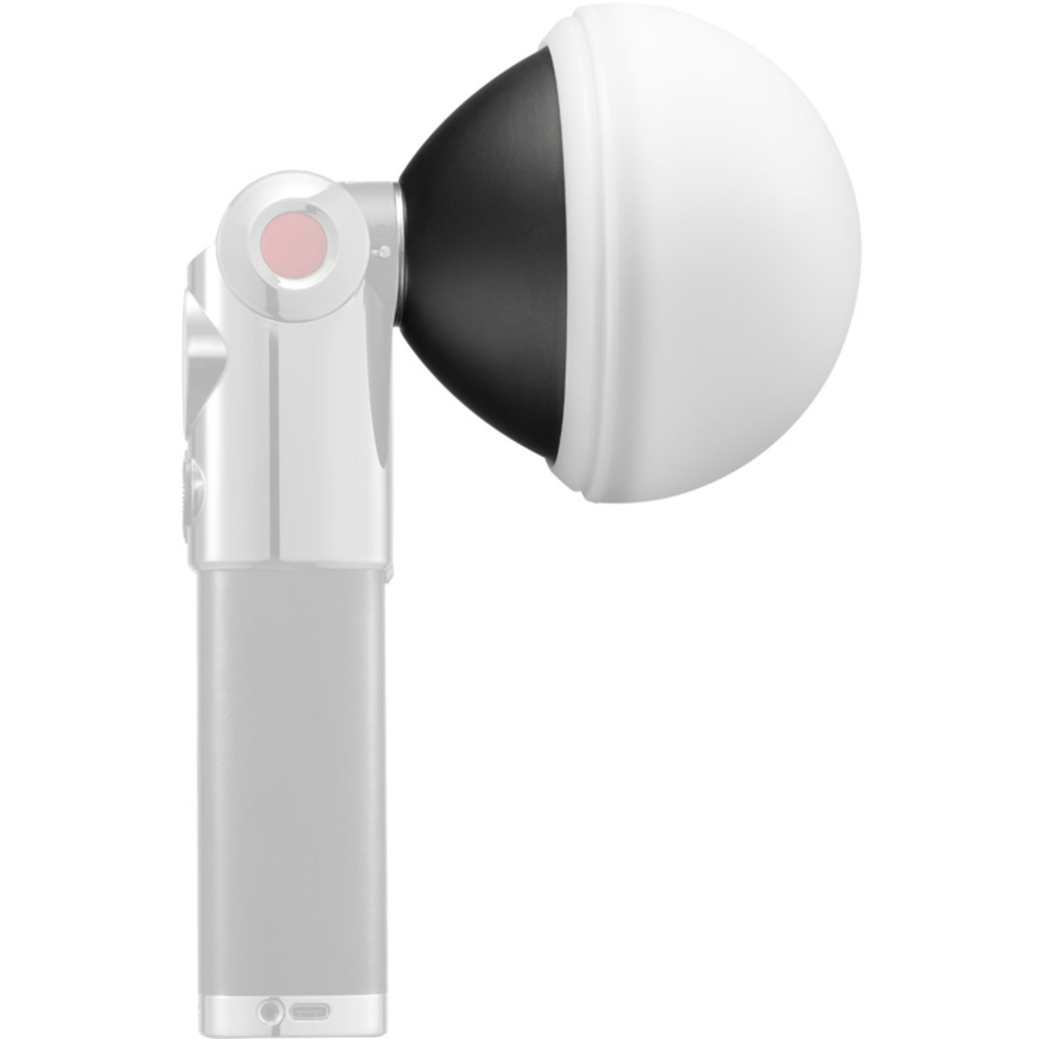 Godox Blitzreflektor mit Silikon-Kuppeldiffusor für Lux Master Retro Camera Flash Black