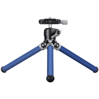 Leofoto Tischstativ MT-02C mit Kopf LH-22 Blau