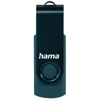 Hama USB-Stick Rotate 256GB USB 3.0 90MB/s petrolblau 