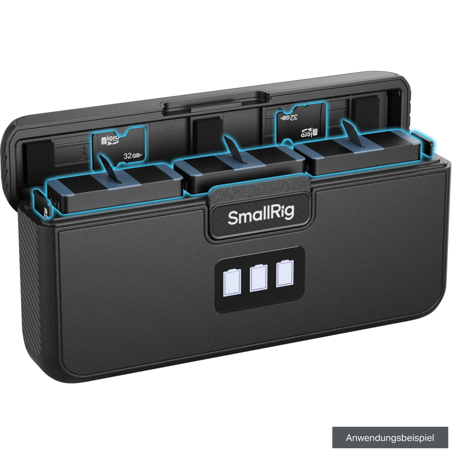 SmallRig Akkuladegerät 5418 für GoPro HERO9, HERO10, HERO11 und HERO12