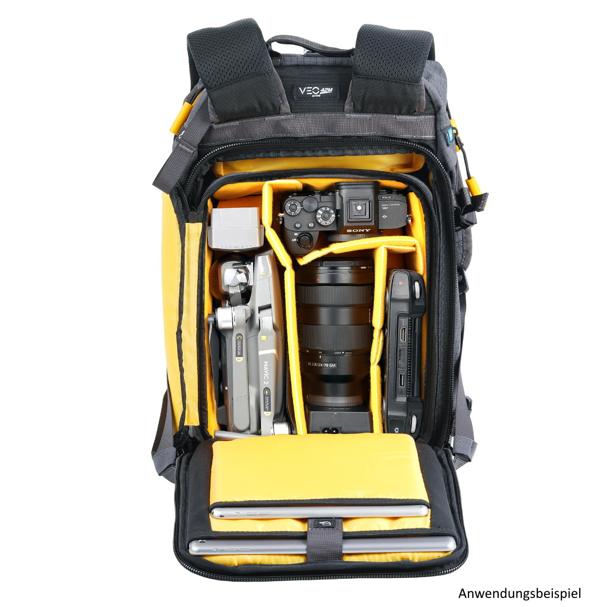 Vanguard VEO ACTIVE 42M GY Robuster Fototrucksack