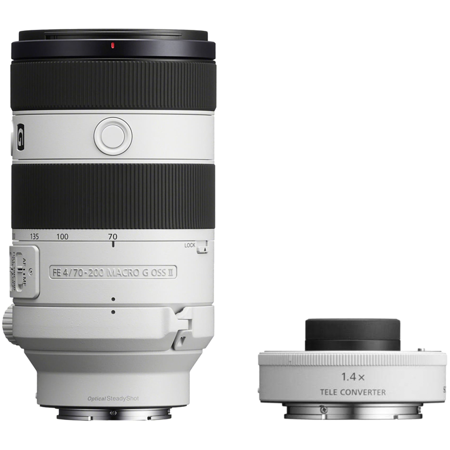 Sony FE 70-200mm F4 Macro G OSS II mit SEL-14TC 1.4x Telekonverter