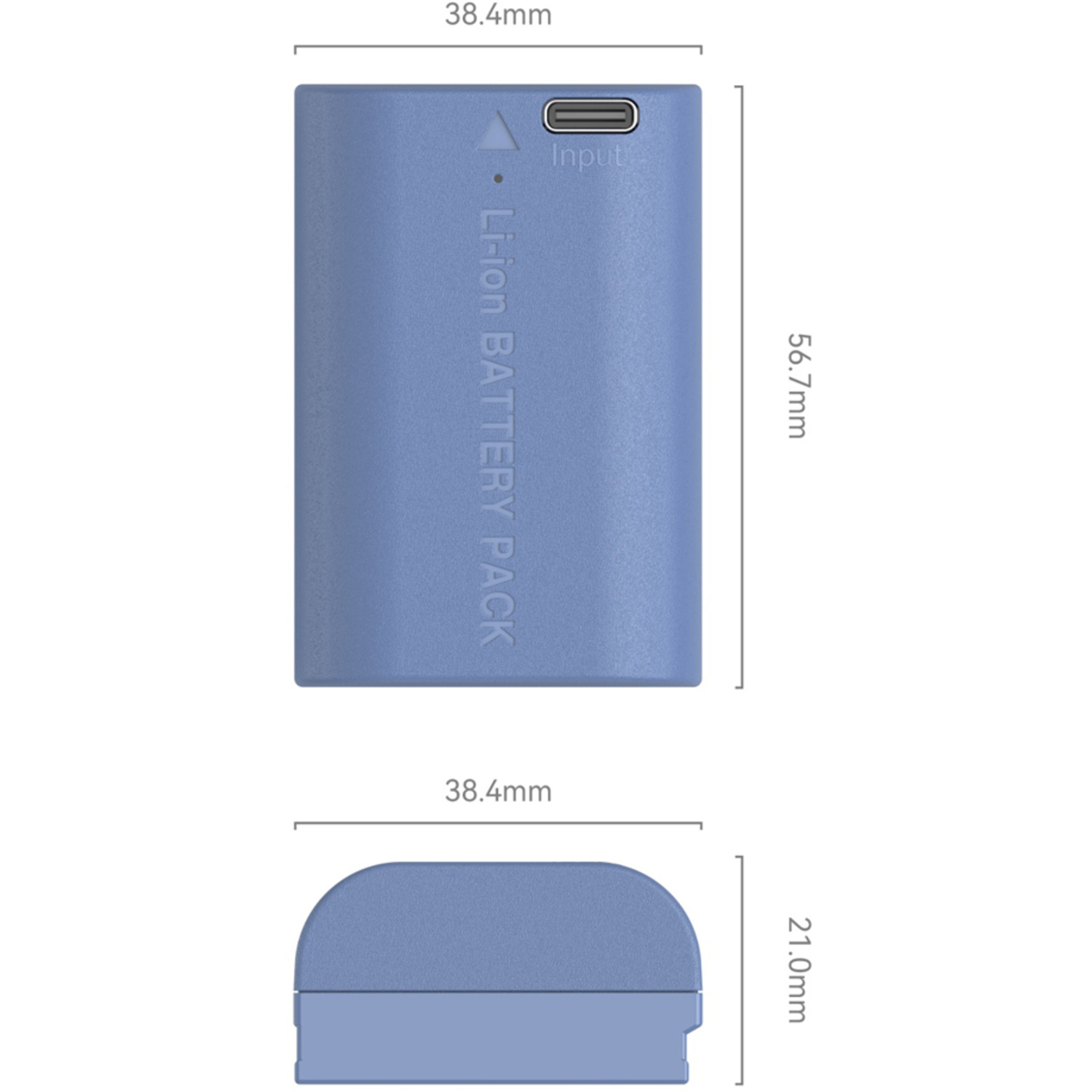 SmallRig Akku LP-E6NH USB-C 4264 für Canon Kameras mit LP-E6NH Akku
