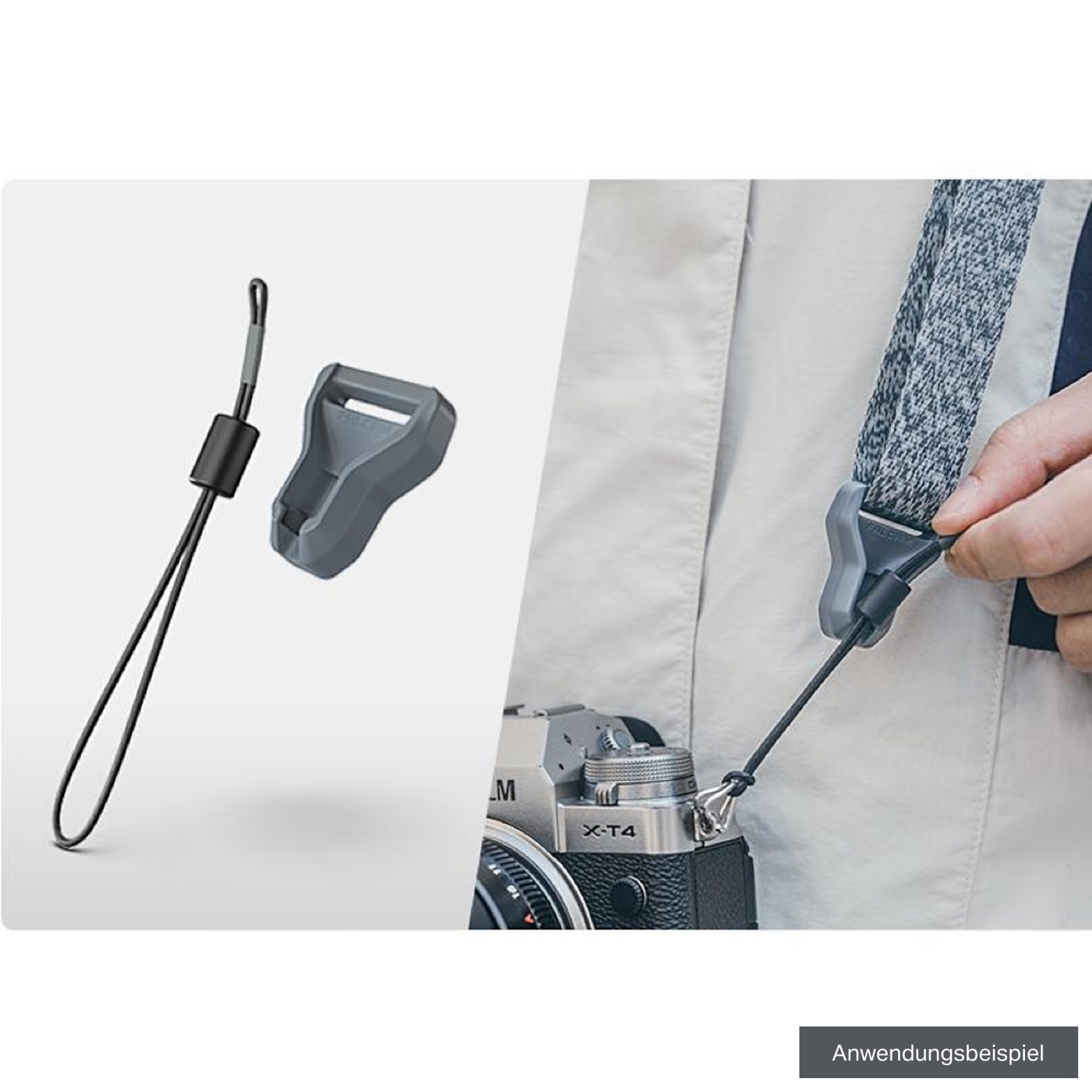 Falcam Kameragurt Maglink Quick Magnetic Buckle Lite 3143 grau