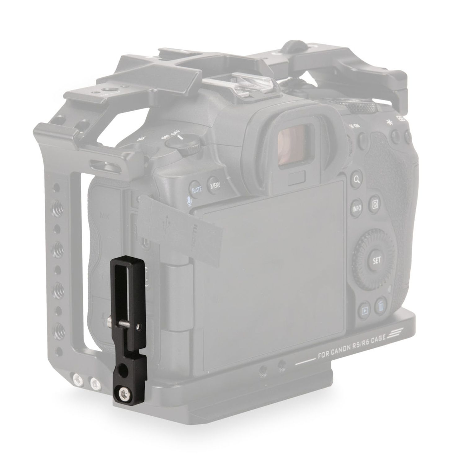 Tilta TA-T22-CC1-B HDMI-Kabelklemme für Canon EOS R5/ EOS R6 Schwarz