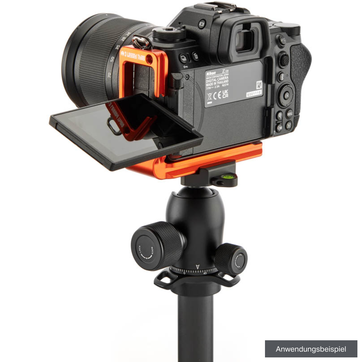 3 Legged Thing ZADIE QD 107mm Arca QD L-Bracket für Nikon Z6 III copper