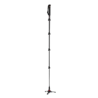 Manfrotto XPRO Video-Einbeinstativ Carbon, 5 Segmente