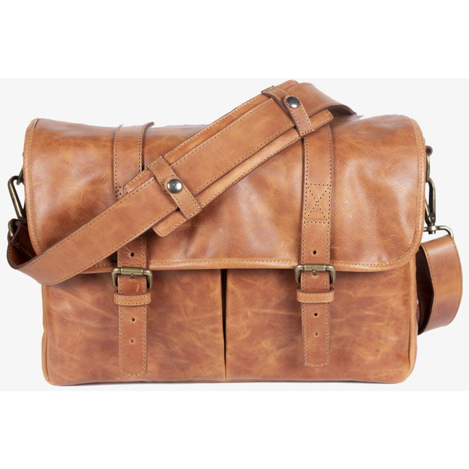 Bronkey Roma Leder Camera Bag Tanned