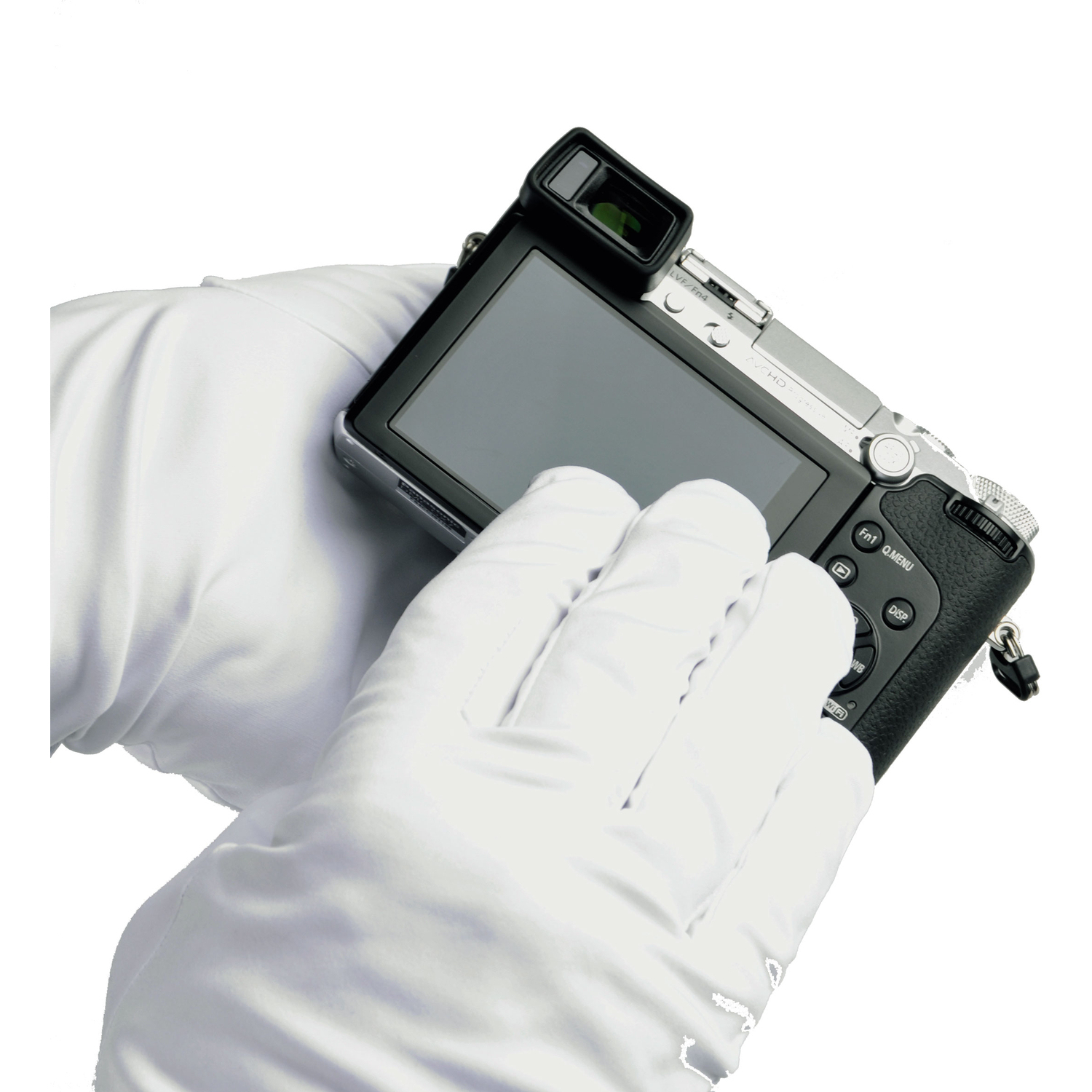 B.I.G. Microfaser Handschuhe Größe M, 10 Paar