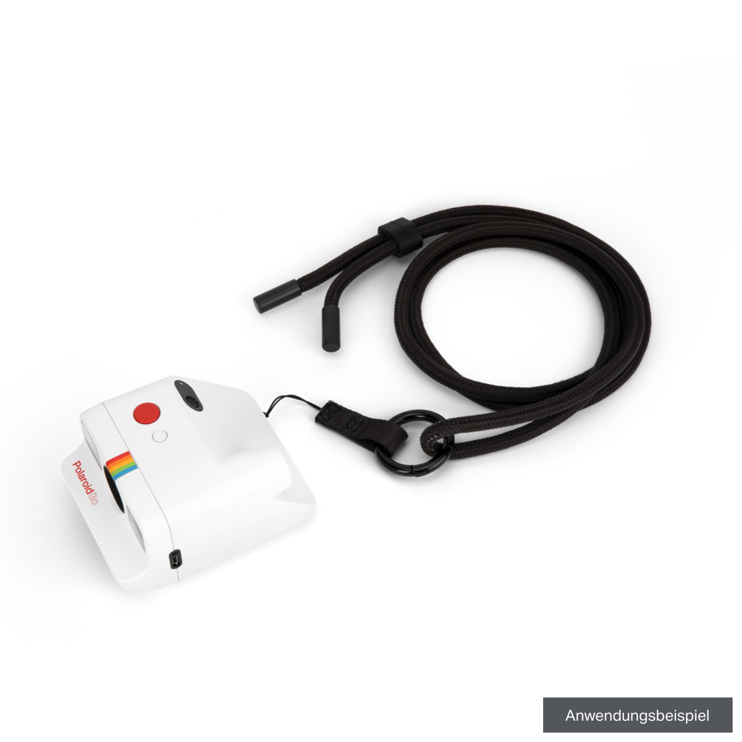 Polaroid Kameragurt schwarz