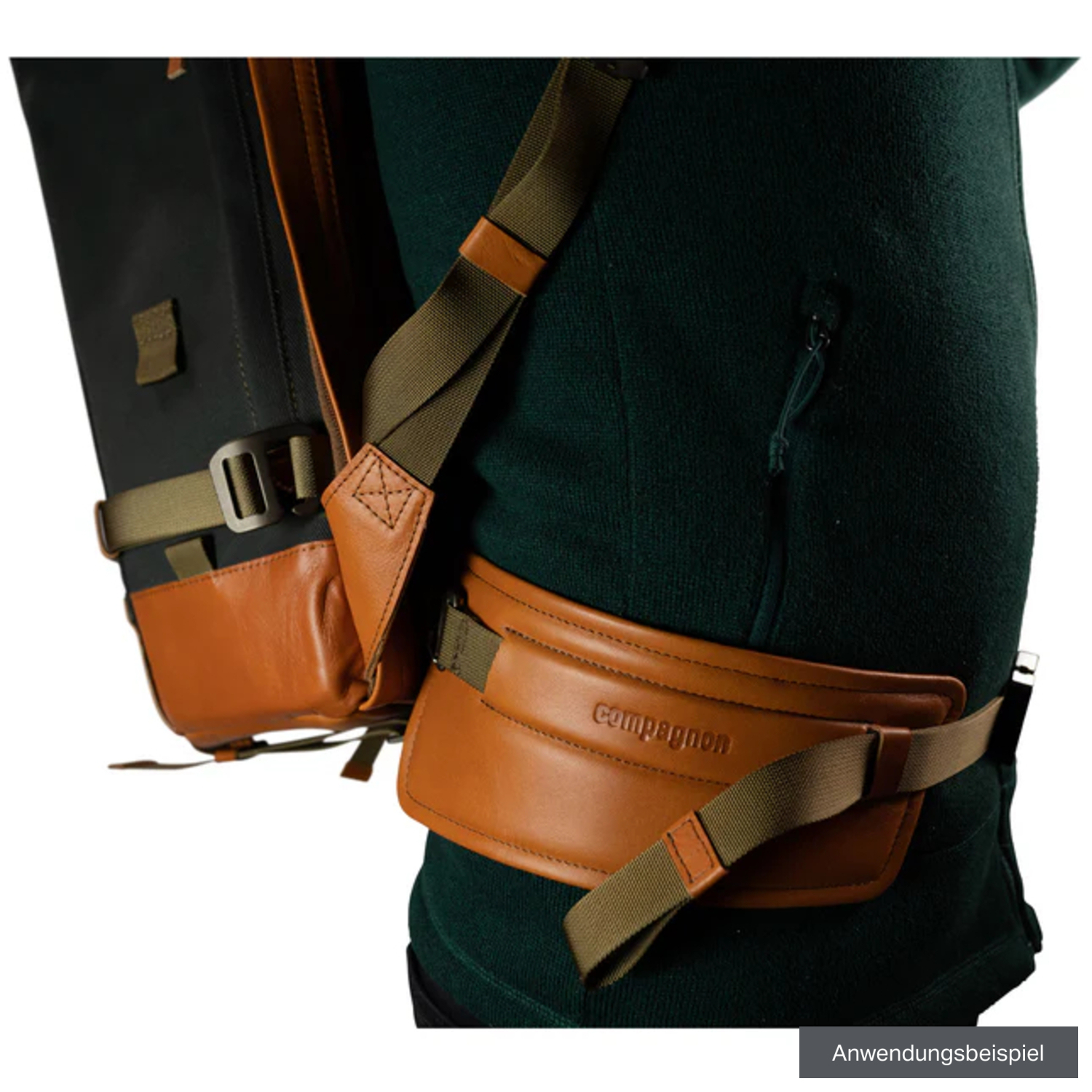 compagnon Hüftgurt Gen III hellbraun für backpack 2.0, Gen III und little backpack