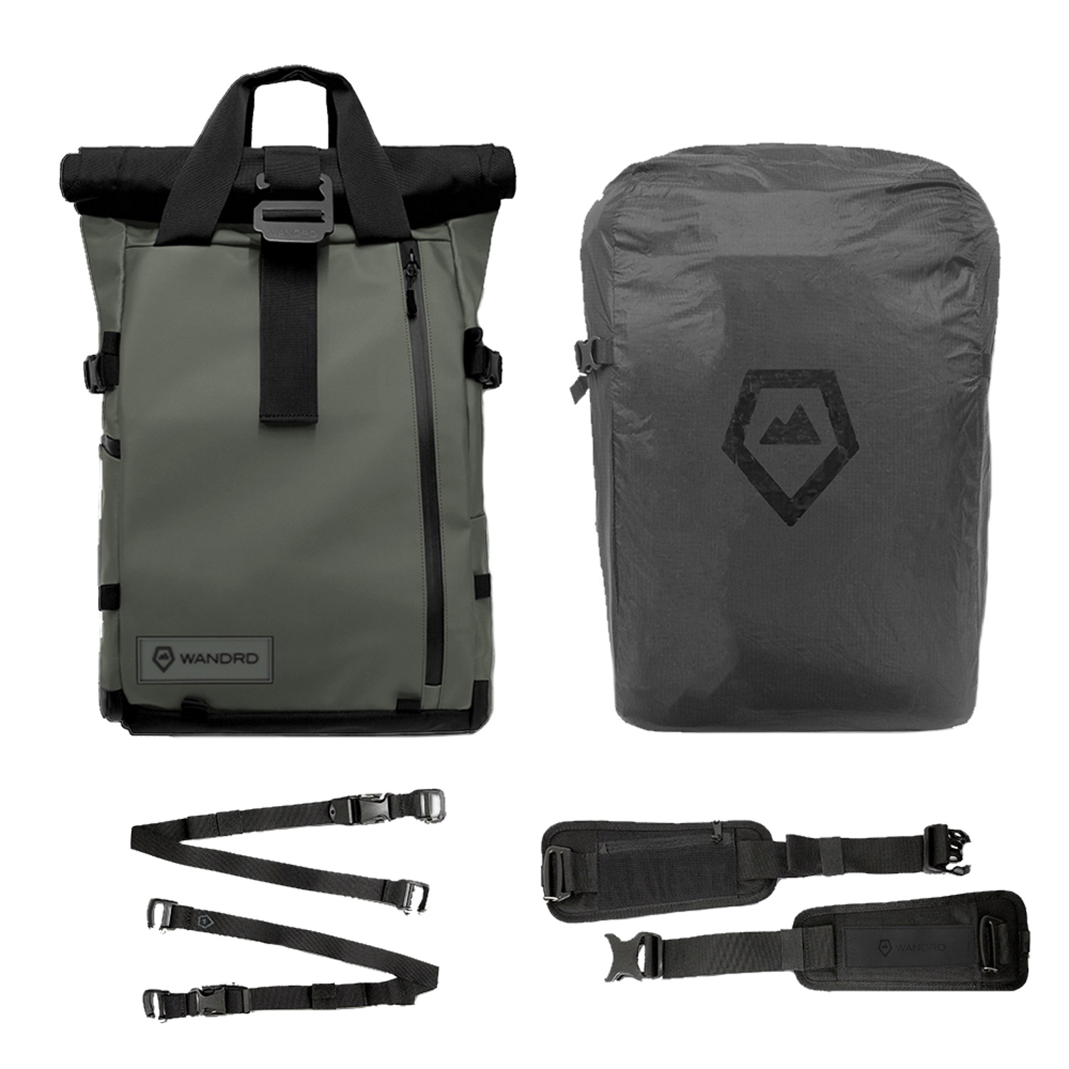 WANDRD THE PRVKE 31L Travel Bundle grün
