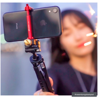 Leofoto Smartphone Halterung PC-20 rot
