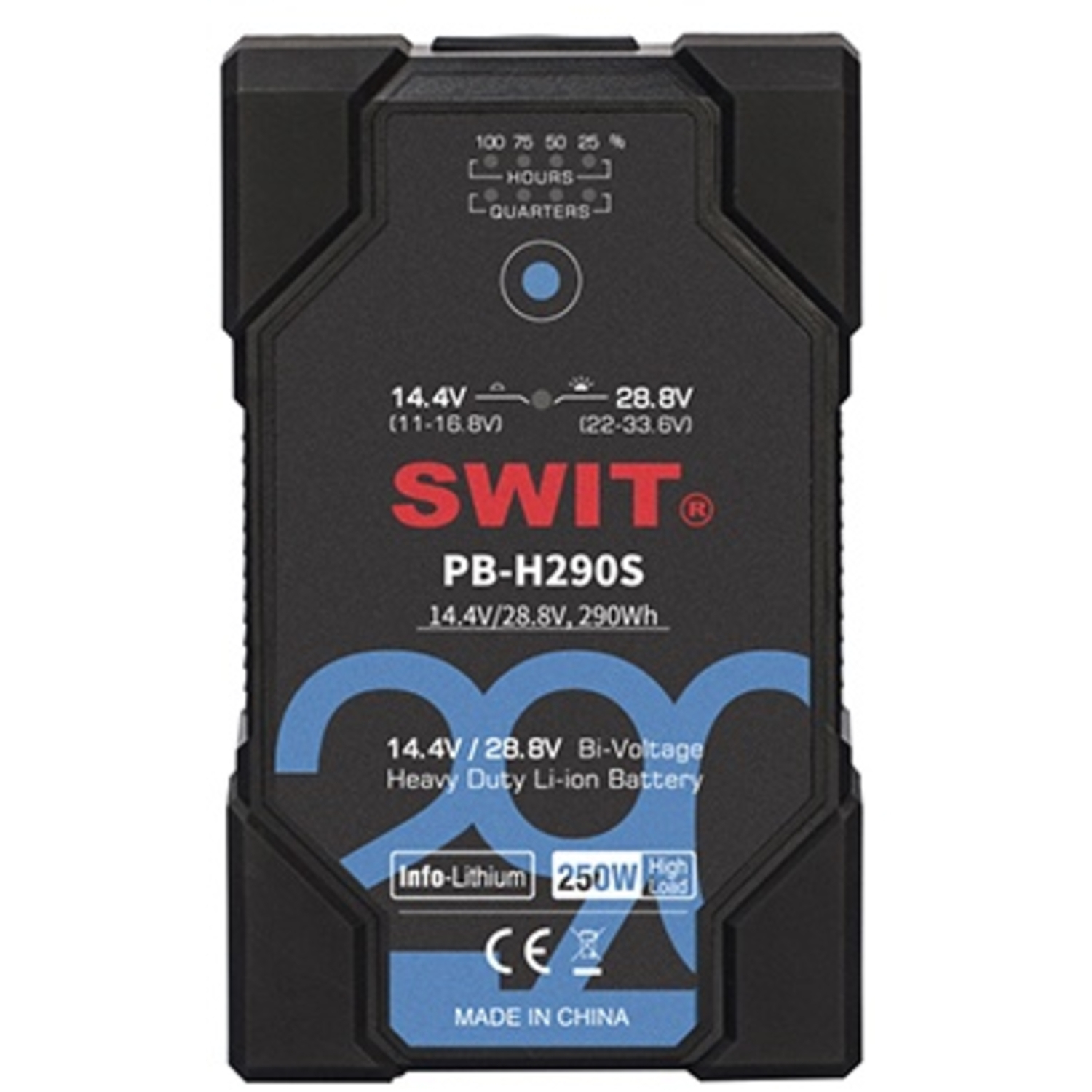 Swit Intelligenter Bi-Voltage-Akku PB-H290S für ALEXA Kameras