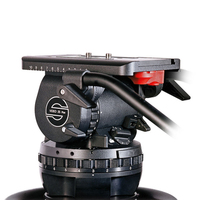 Sachtler SAC2570 System Video 25 Plus Aluminium mit Stativkopf, C III Pedestal und Multi Disc