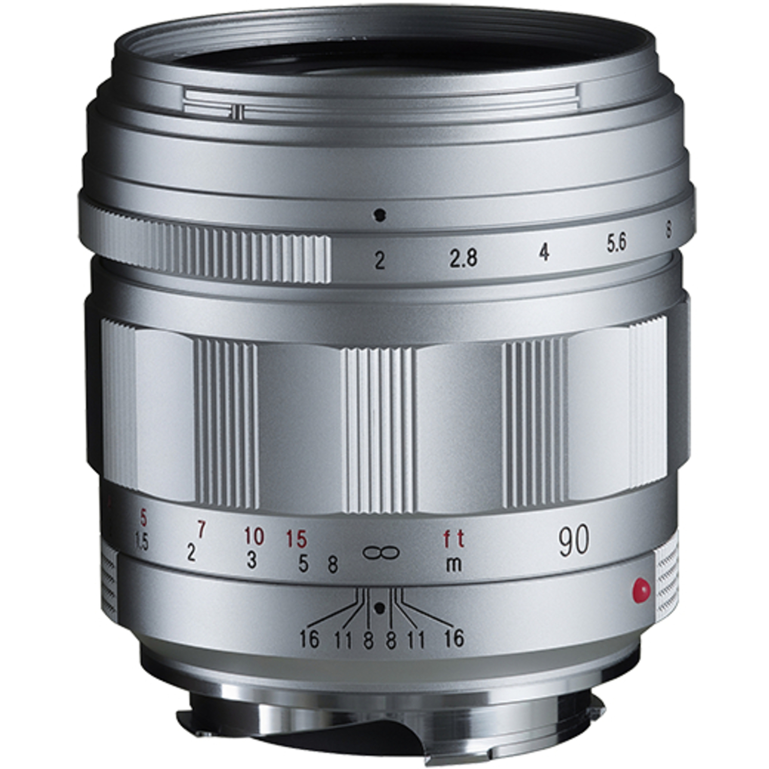 Voigtländer 90mm F2.0 APO-Ultron VM für Leica M-Mount silber