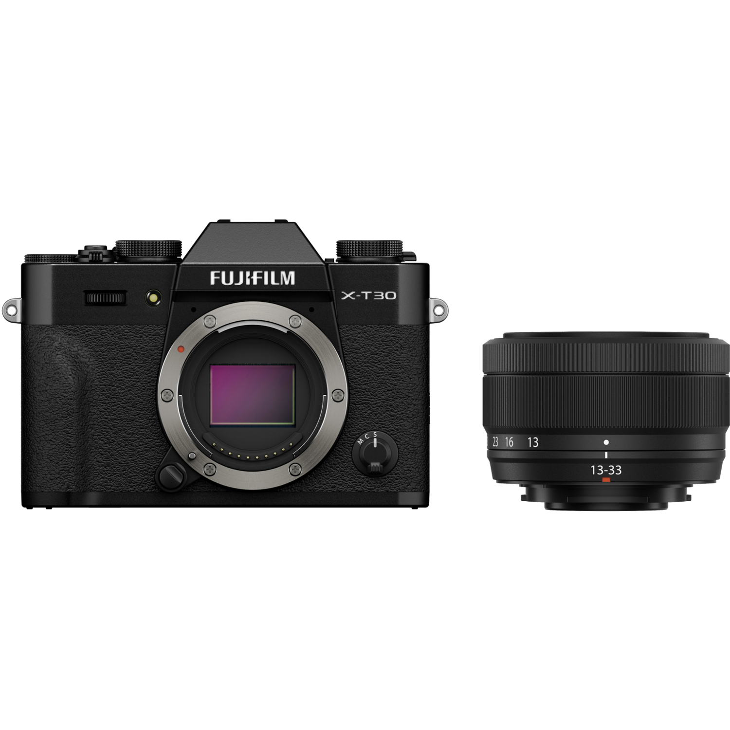 Fujifilm X-T30 III mit FUJINON XC 13-33mm F3.5-6.3 OIS schwarz