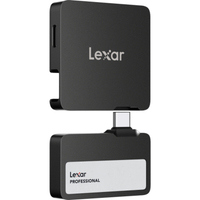 Lexar Go Portable SSD SL400 2TB mit Hub Black