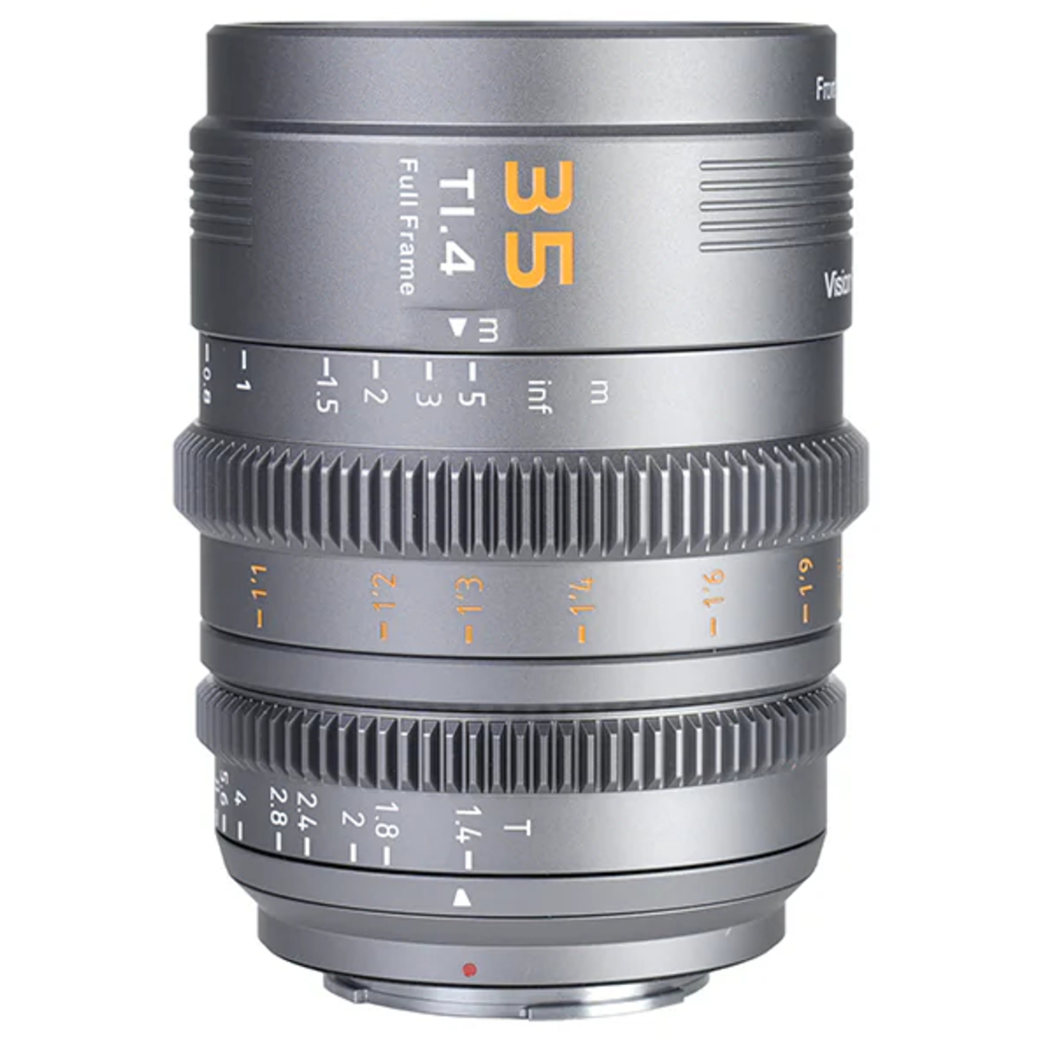 Sirui Vision Prime 35mm T1.4 für L-, Sony E-, Canon RF- und Nikon Z-Mount grau