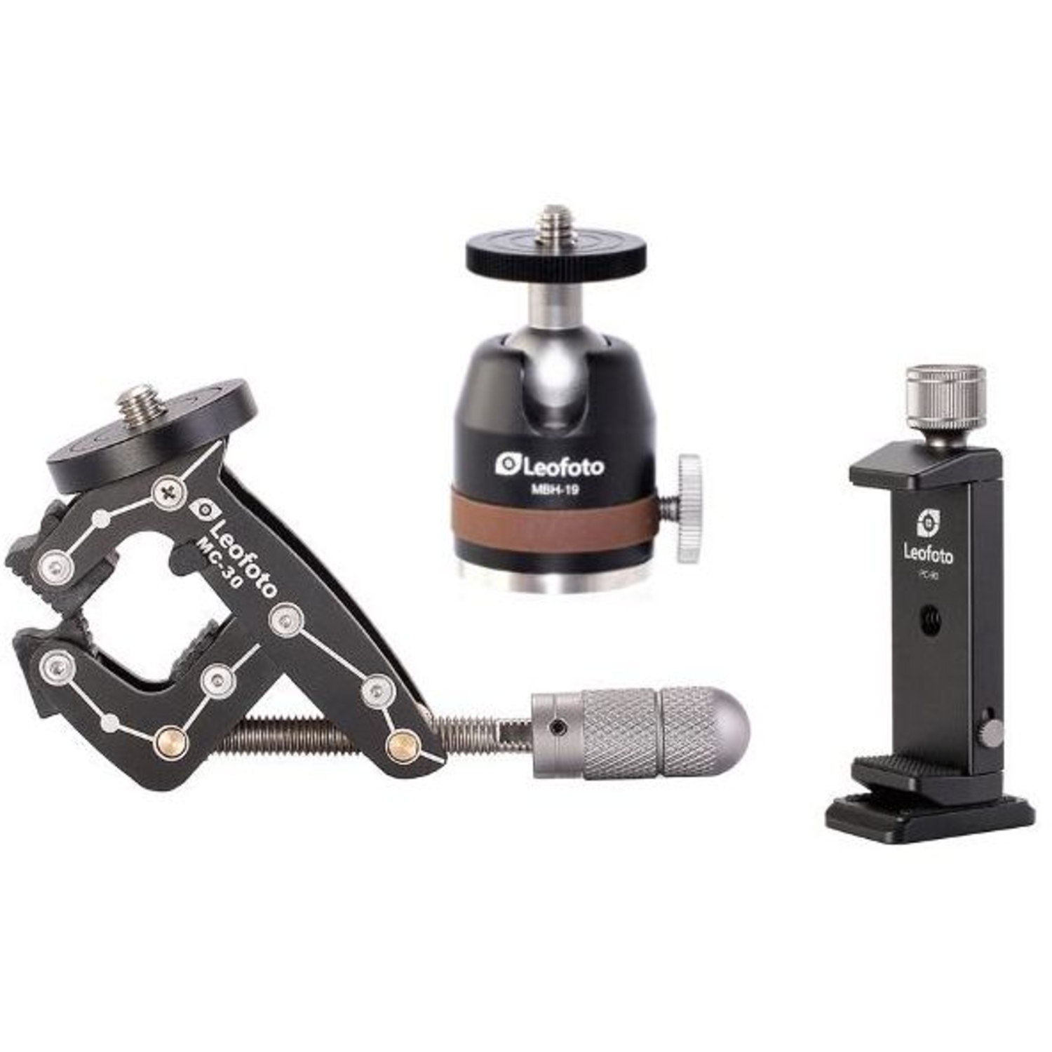 Leofoto MC-30 Klemmstativ-Set