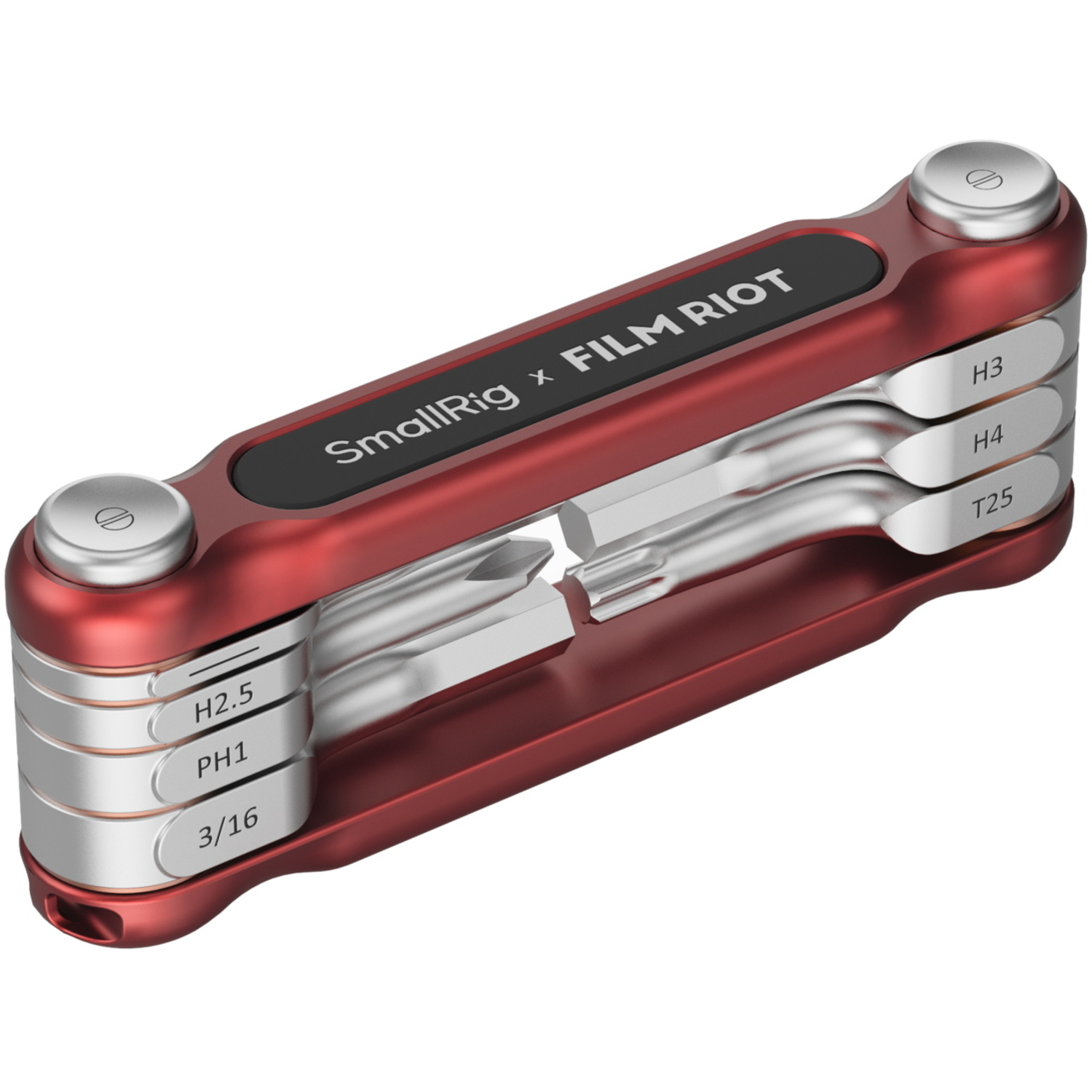 SmallRig x FILM RIOT 7-in-1 Klappschlüsselset 4811 rot
